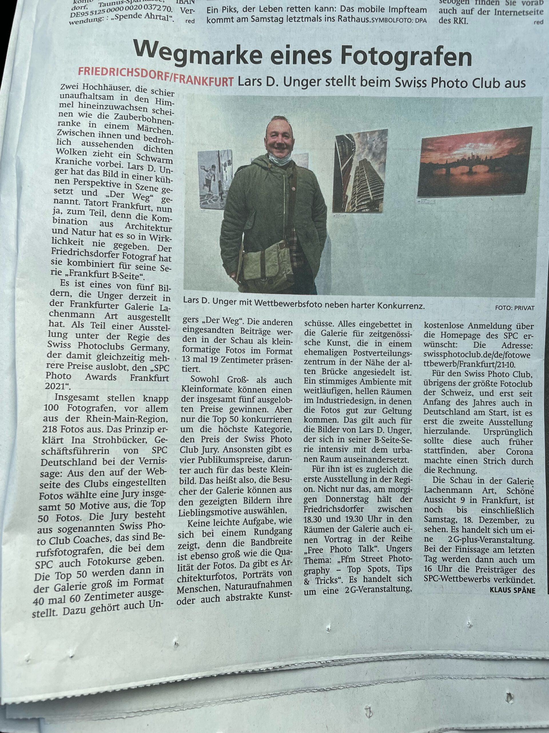 Lars D. Unger - Wegmarke eines Fotografen